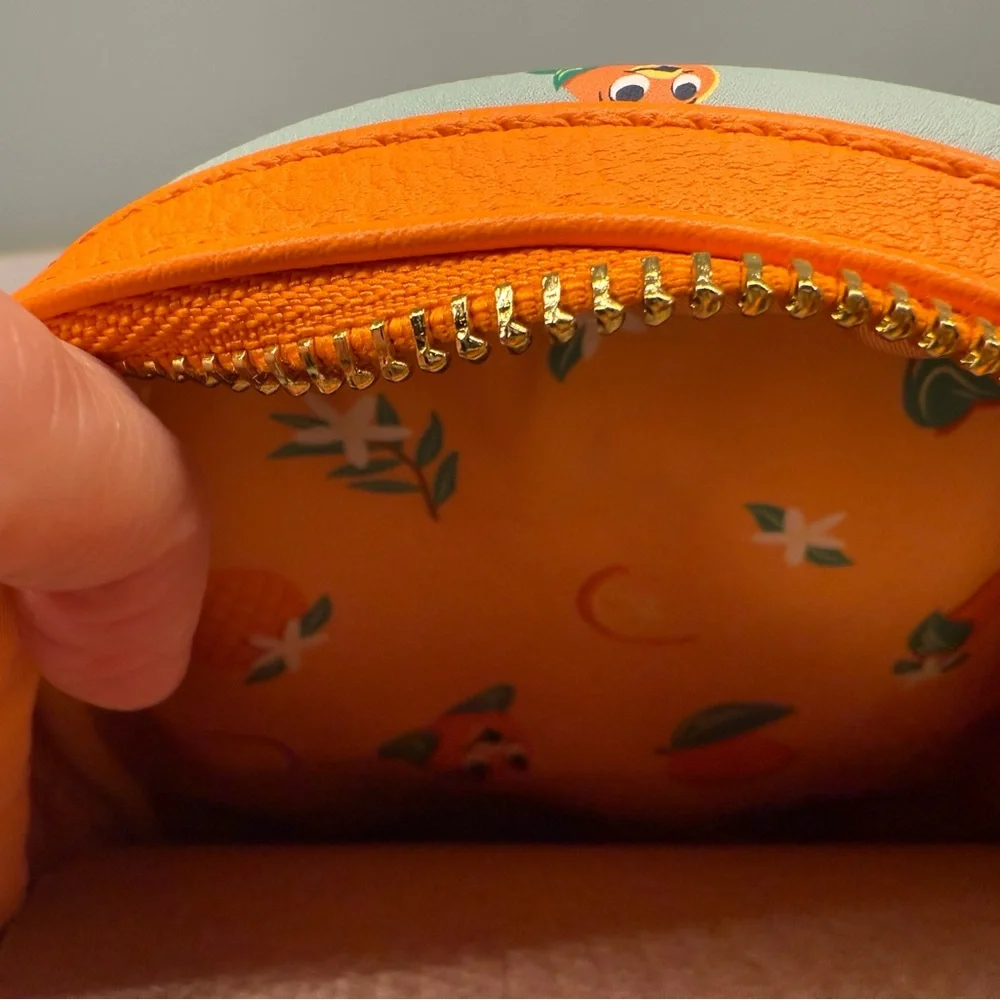 NEW Loungefly Disney Orange Bird Backpack EPCOT Flower Garden 2024 - Picture 6 of 6